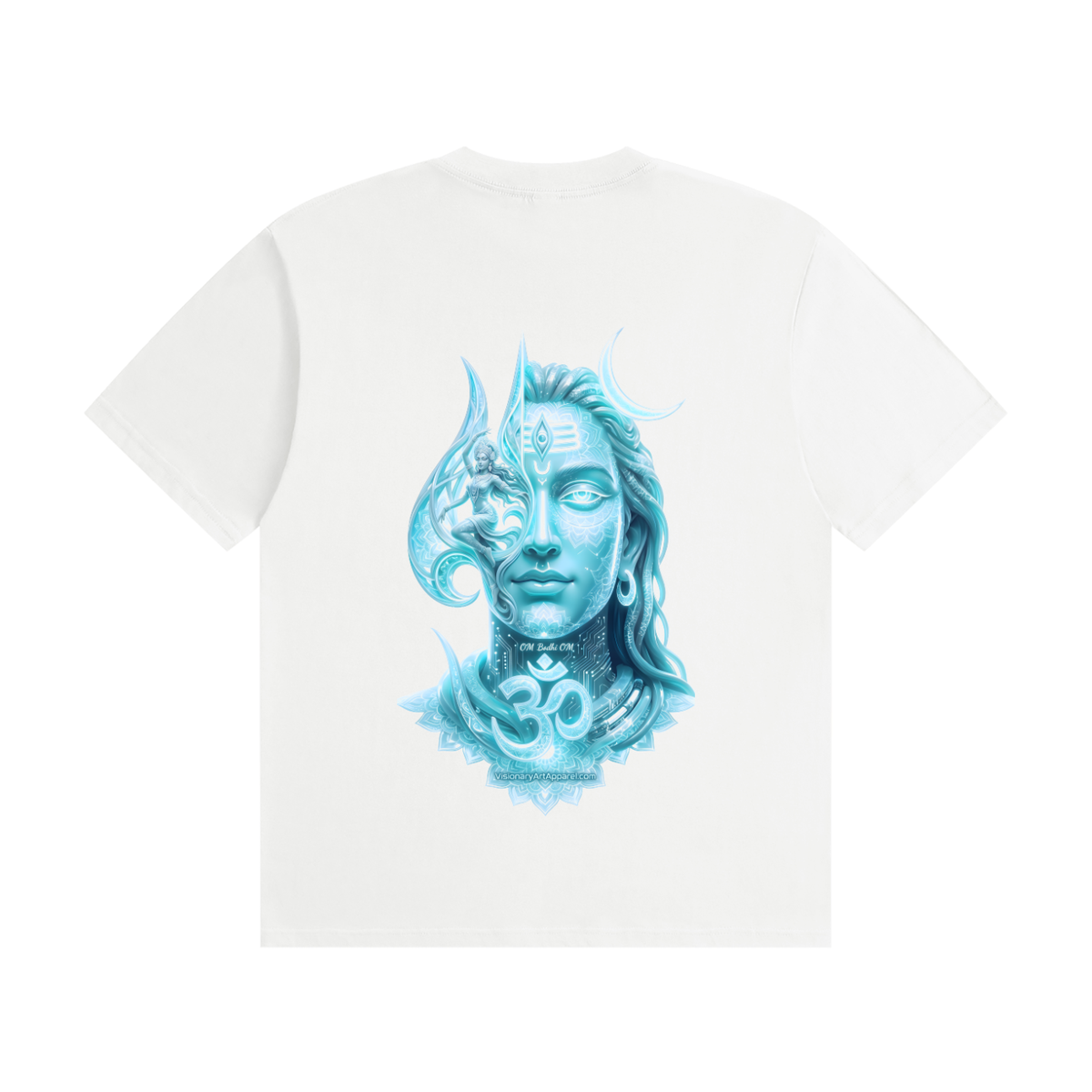 Aura Aqua Unisex Seamless Cotton T-Shirt