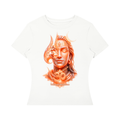 Aura Orange Women's Slim Fit Performance T-Shirt