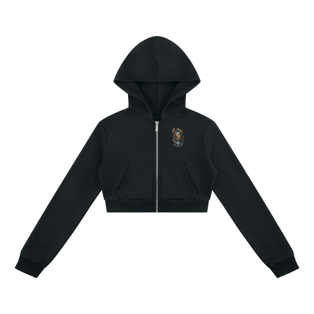 Egypt Dvinity 2 Women's Cropped Full Zip Hoodie