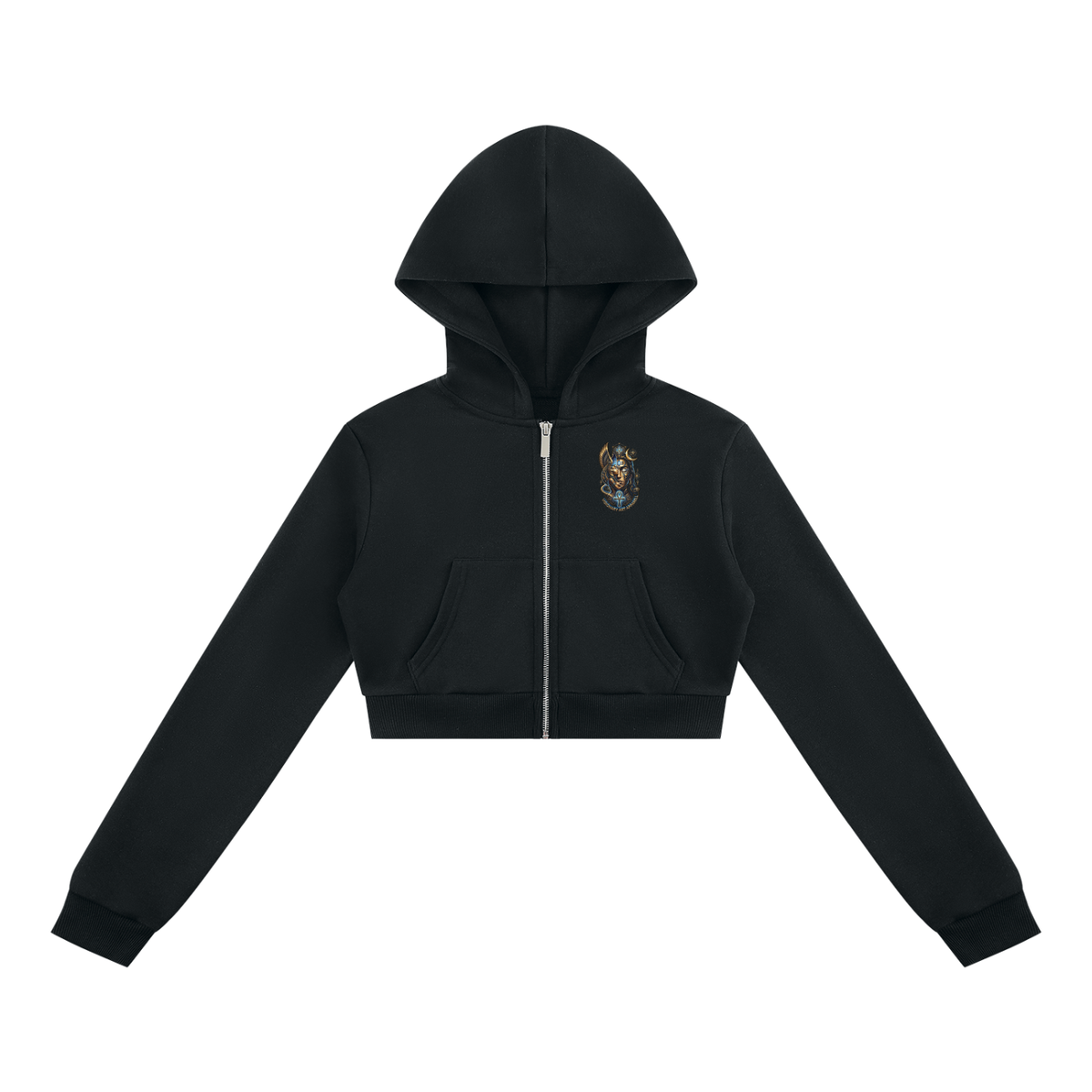 Egypt Dvinity 2 Women's Cropped Full Zip Hoodie
