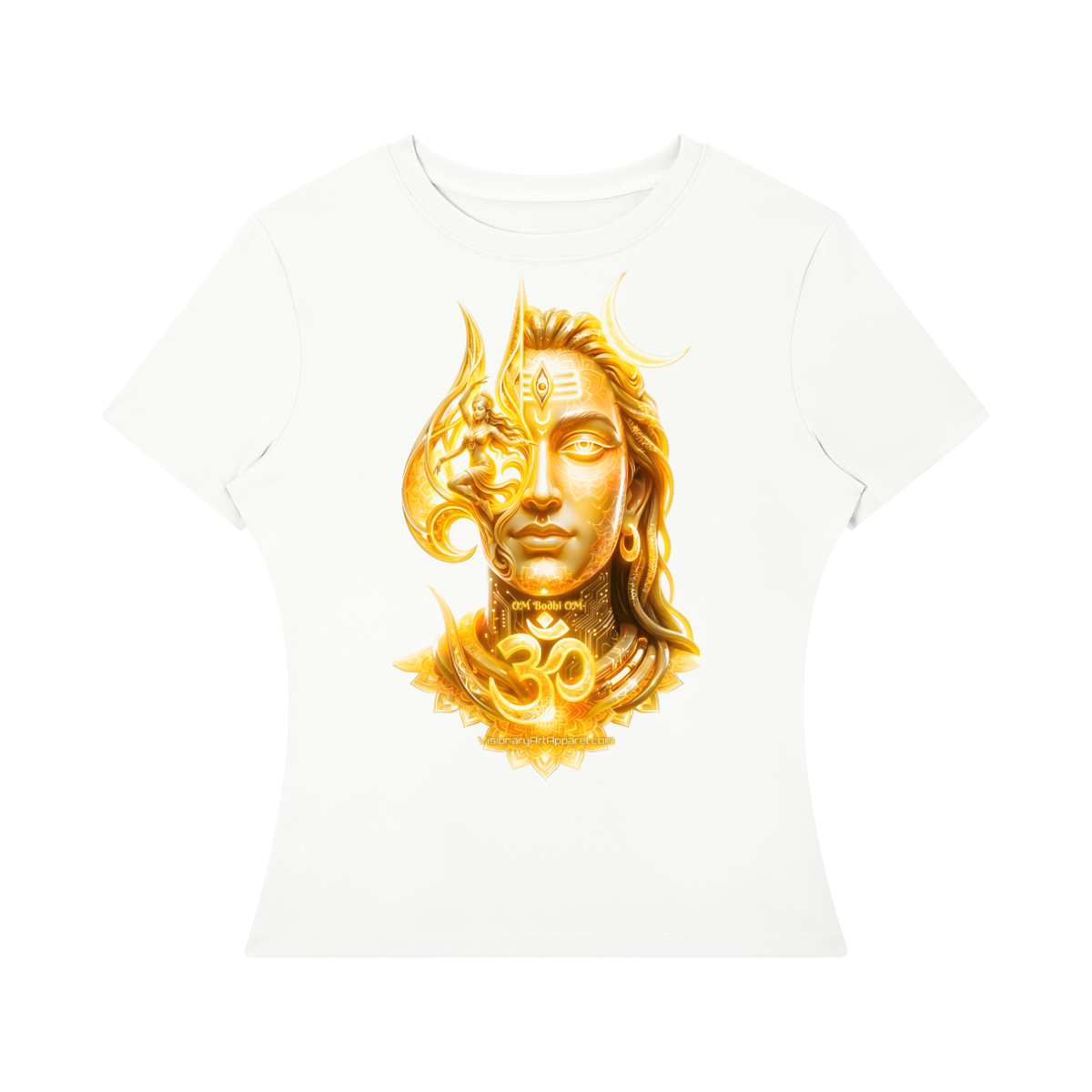 Aura Yellow Women's Slim Fit Performance T-Shirt