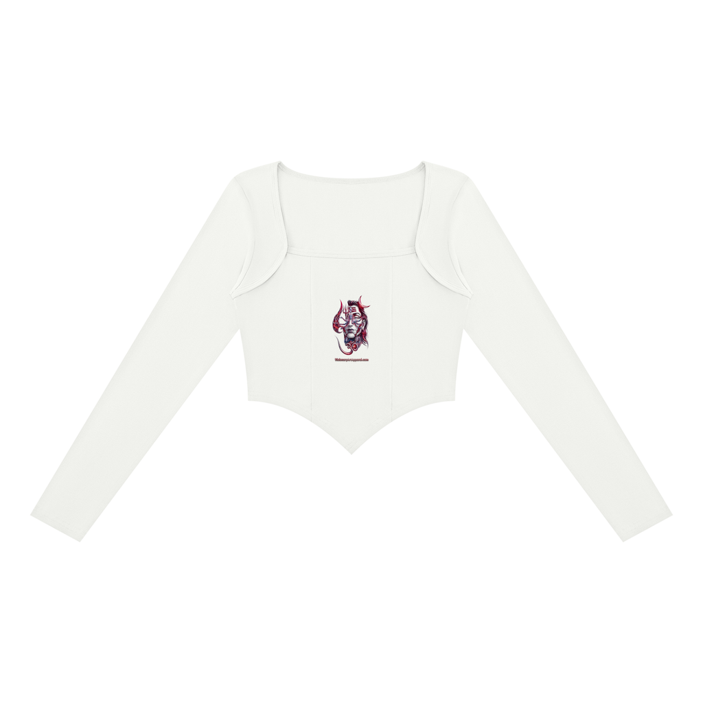 Divinity 1 Women's Square Neck Cropped T-Shirt