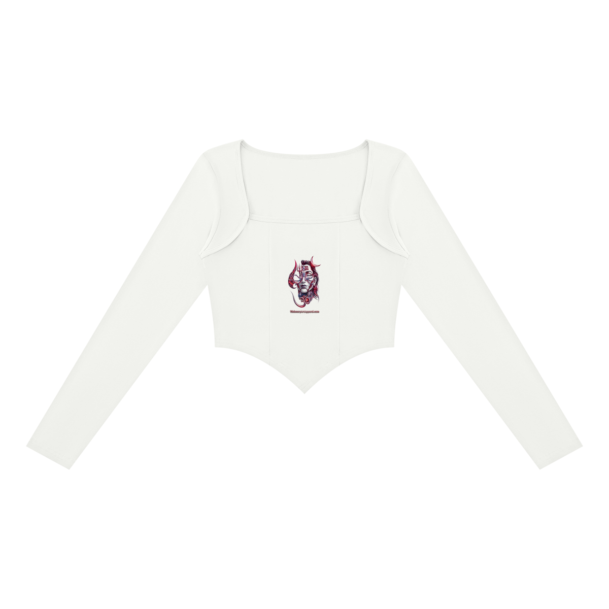 Divinity 1 Women's Square Neck Cropped T-Shirt