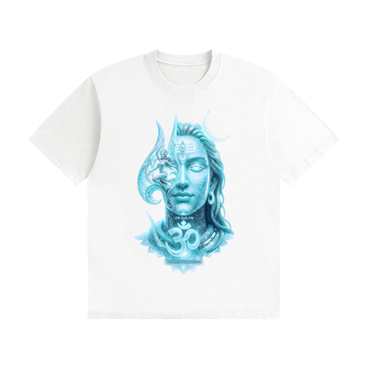 Aura Aqua Unisex Seamless Cotton T-Shirt