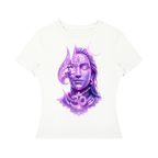 Aura Purple Women's Slim Fit Performance T-Shirt
