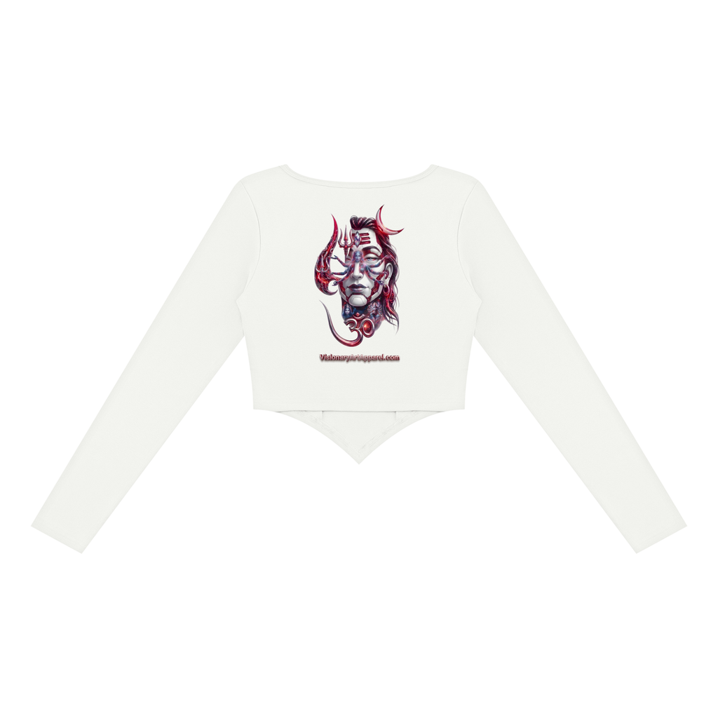 Divinity 1 Women's Square Neck Cropped T-Shirt