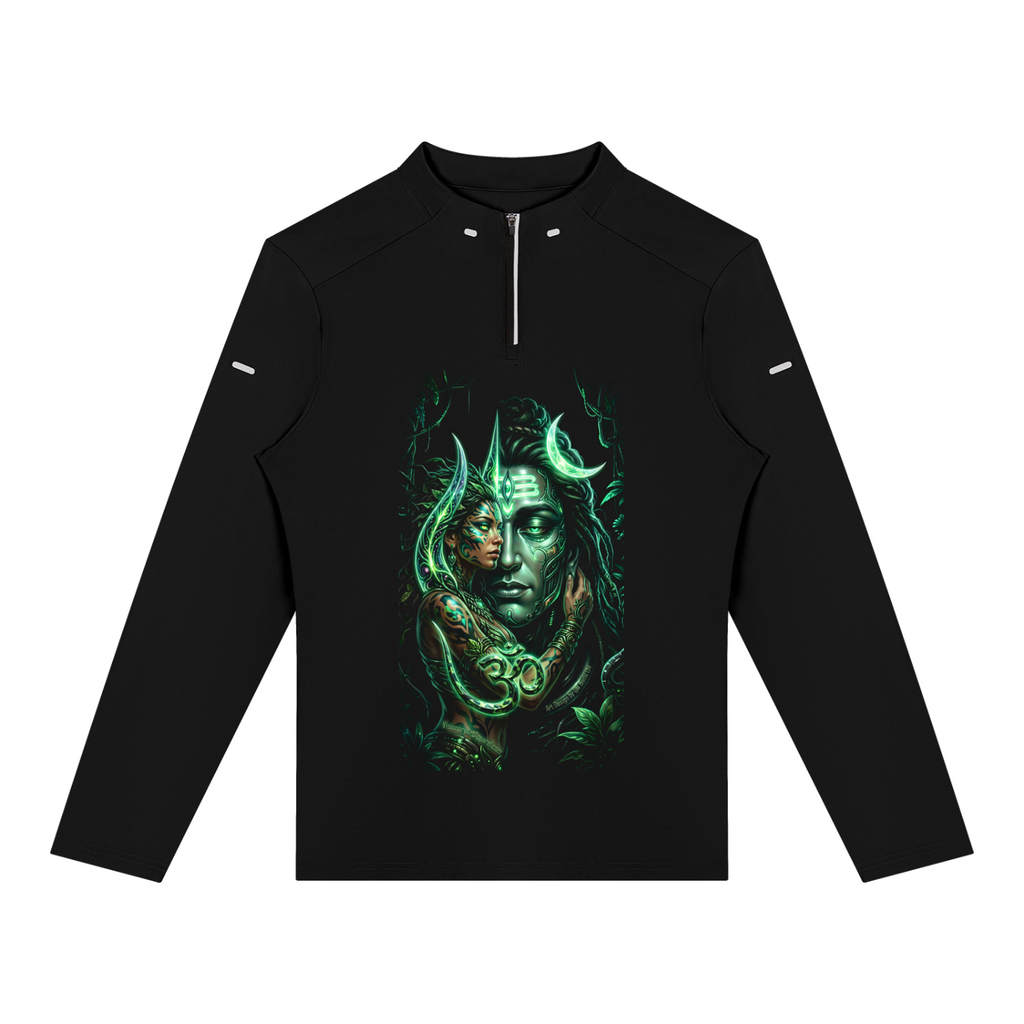Aztec 1 Men's Quarter-Zip Training T-Shirt